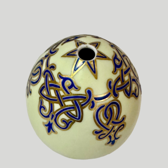 Яйцо пасхальное с орнаментом в византийском стиле, Россия, ИФЗ, кон. XIX века